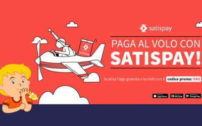 Da oggi sarà possibile pagare con Satispay!!!